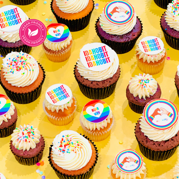 IDAHOBIT Mini Cupcakes (Vegan)