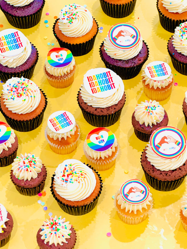 IDAHOBIT Mini Cupcakes