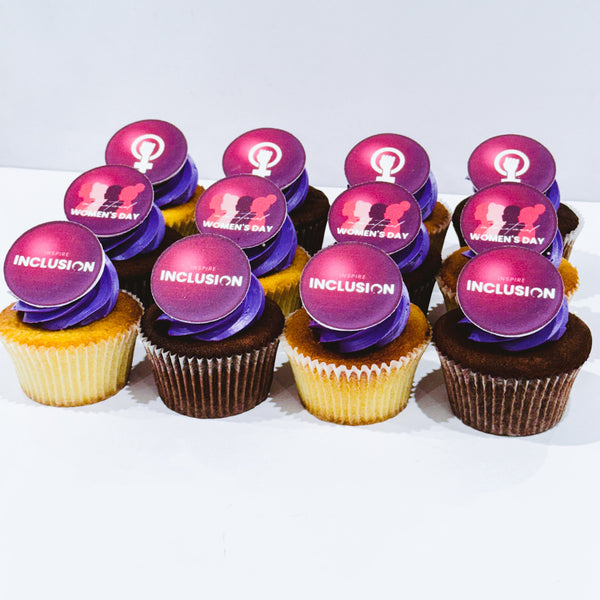 International Women's Day Cupcakes