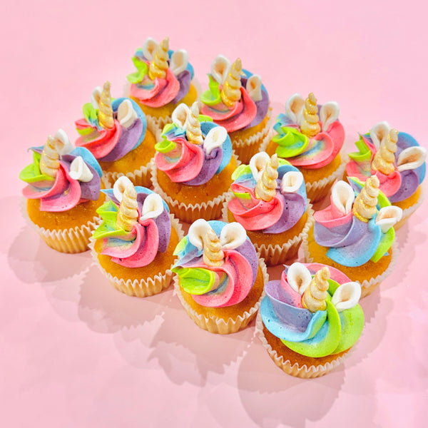 Unicorn Mini Cupcakes