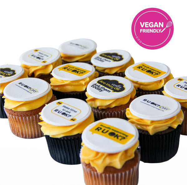 R U OK? Vegan Cupcakes