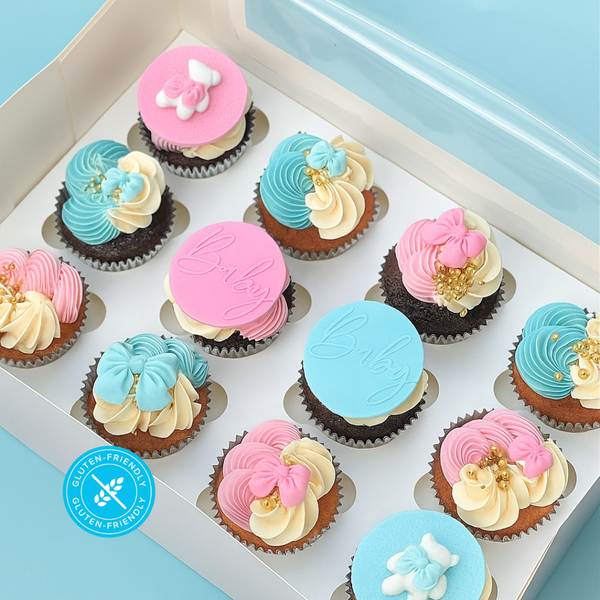 Baby Shower- Cupcake Gift Box (GF)