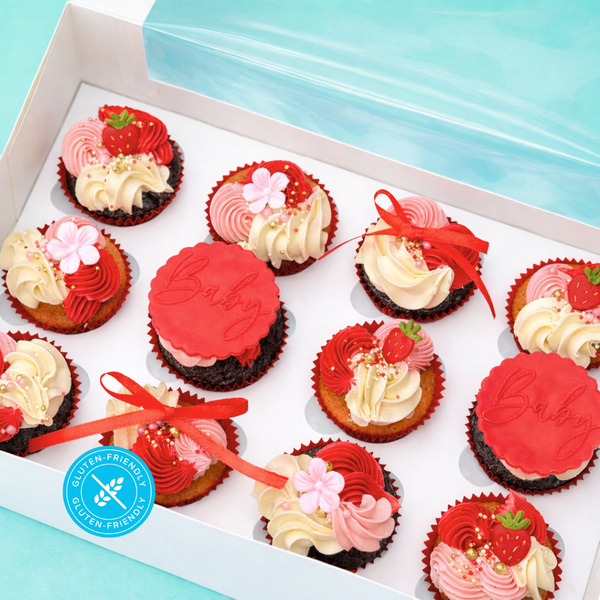 Berry Sweet - Cupcake Gift Box (GF)