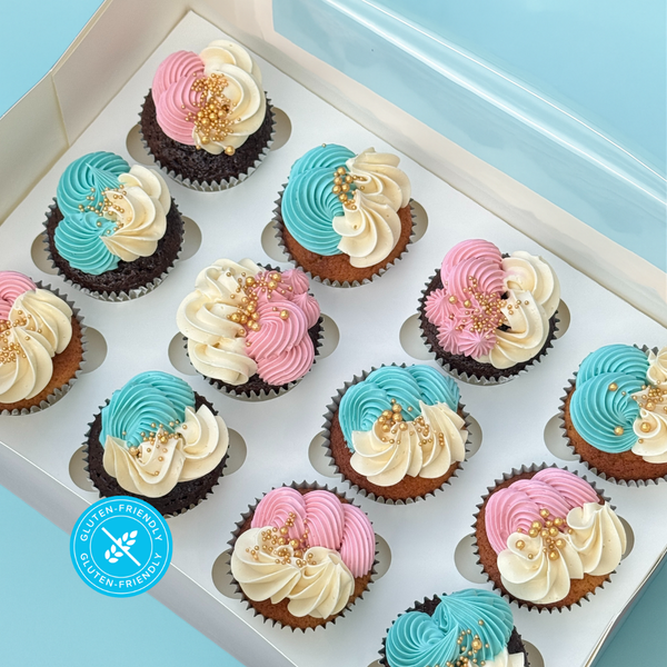 Gender Reveal Cupcakes (GF)