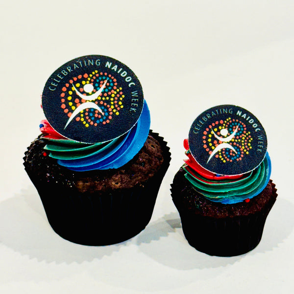 NAIDOC Week Mini Cupcakes