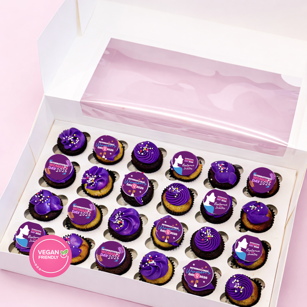 IWD Mini Cupcakes (Vegan)