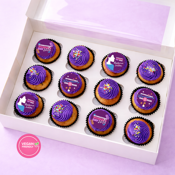 International Women's Day Cupcakes (Vegan)