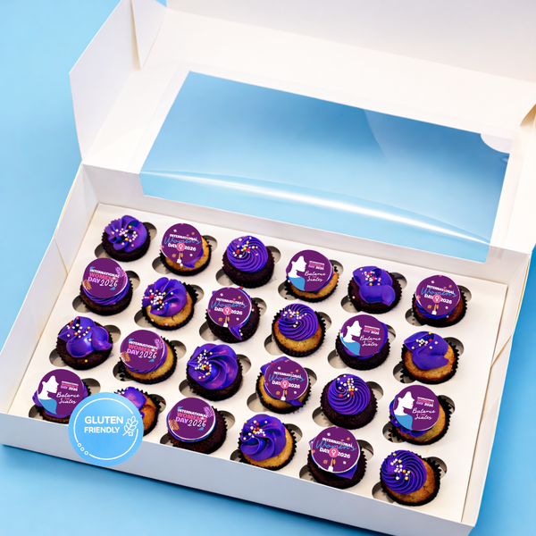 International Women's Day Mini Cupcakes (GF)
