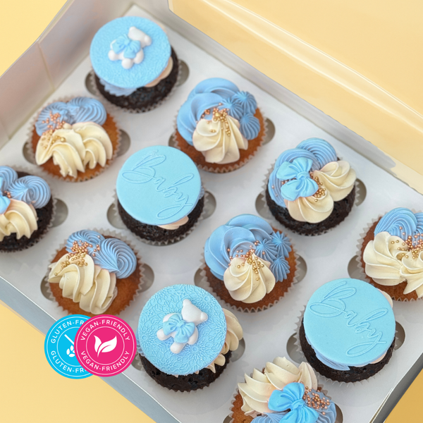 it's a Boy Cupcakes Gift Box (GFV)