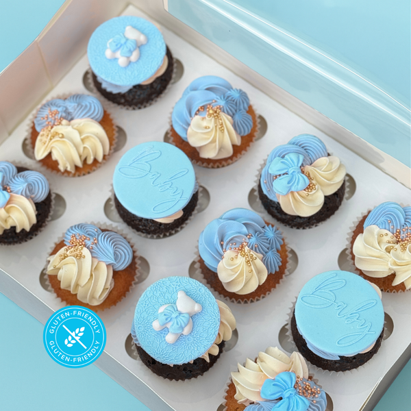 It's a Boy - Cupcake Gift Box (GF)