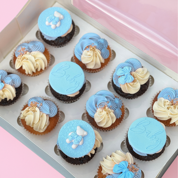It's a Boy - Cupcake Gift Box