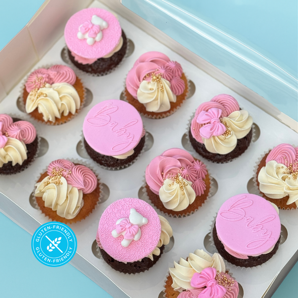It's a Girl - Cupcake Gift Box (GF)