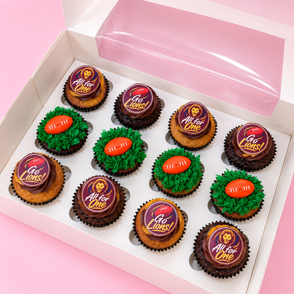 Lions Cupcake Gift Box
