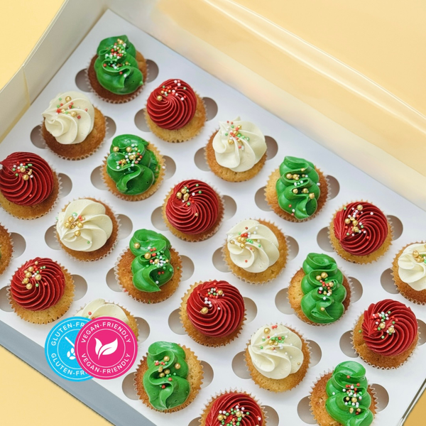 Mini Christmas Cupcakes (GFV)