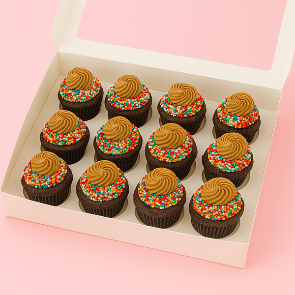 Freckle Mini Cupcakes