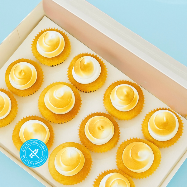 Mini Lemon Meringue Pie Cupcakes (GF)