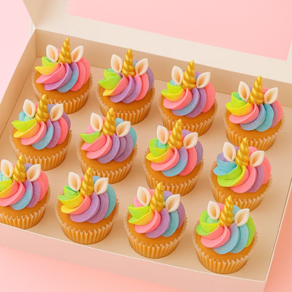 Unicorn Mini Cupcakes
