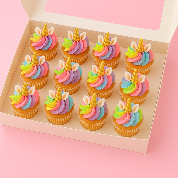 Unicorn Mini Cupcakes