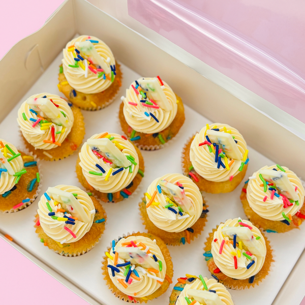 Mini Birthday Cupcakes