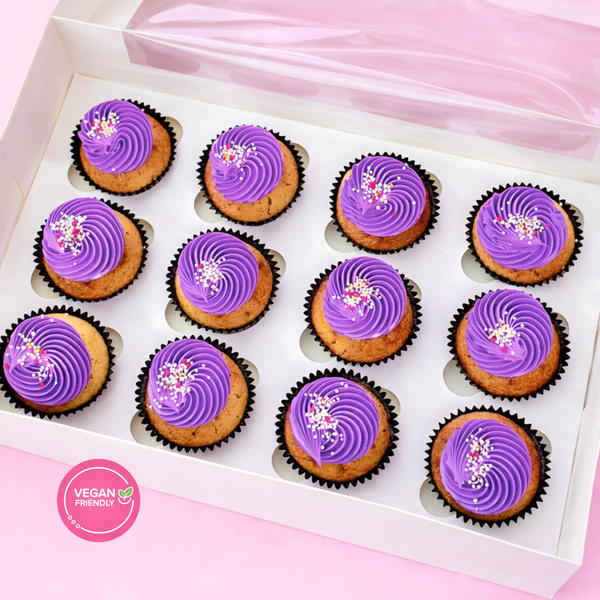 Purple Cupcakes (Vegan)