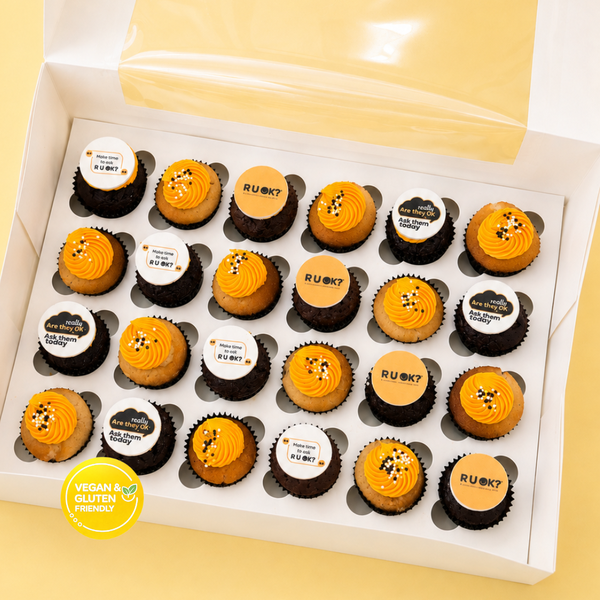 R U OK? Mini Cupcakes (GFV)