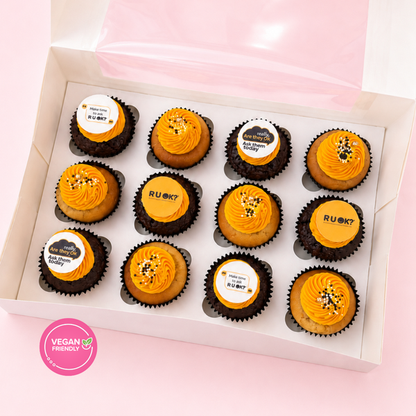 R U OK? Cupcakes (Vegan)