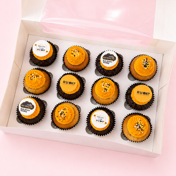 R U OK? Day Cupcakes