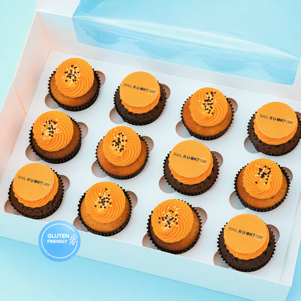 Rail R U OK? Cupcakes (GF)