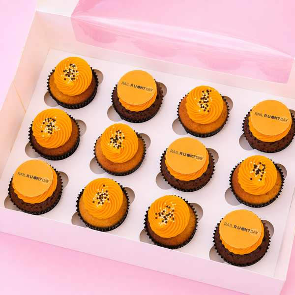 Rail R U OK? Cupcakes
