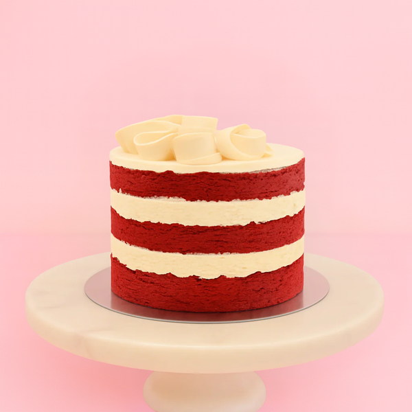 Red Velvet Naked Cake