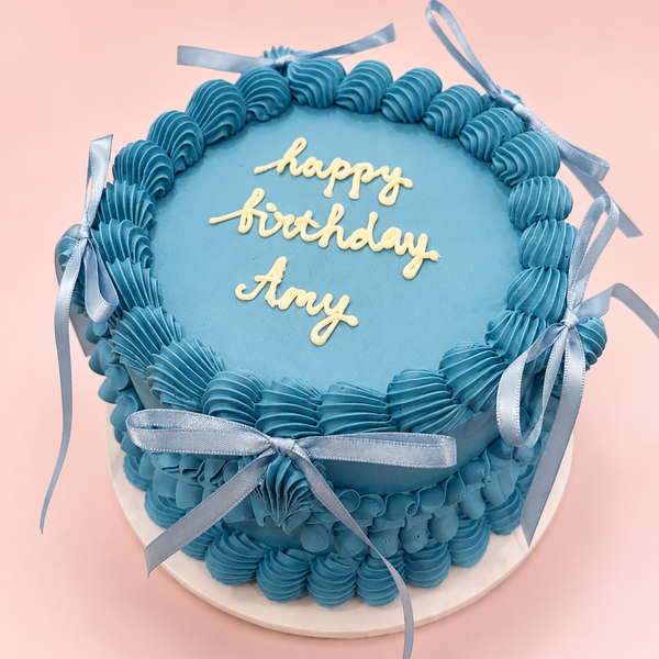 Retro Ruffle Cake