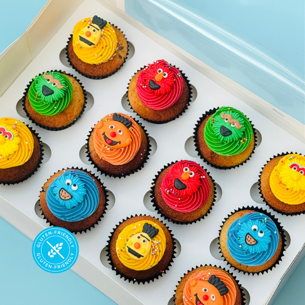 Sesame Street Cupcakes (GF)