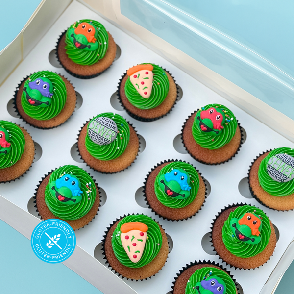 TMNT Cupcakes (GF)