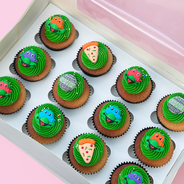 Mini TMNT Cupcakes