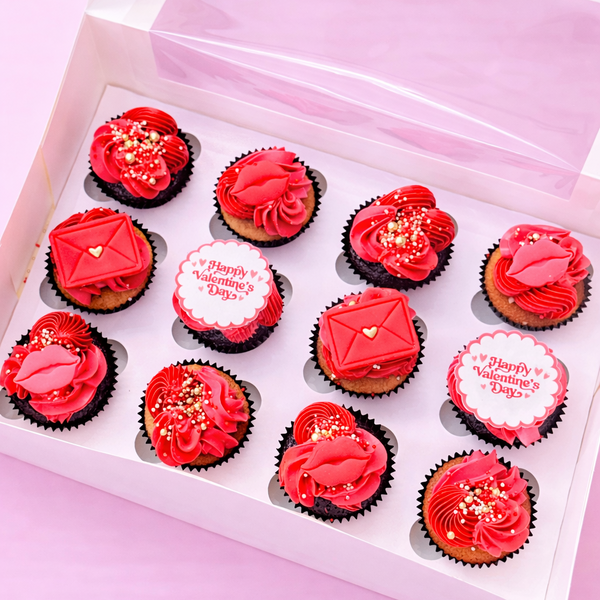 Valentine’s Day Cupcake Gift Box
