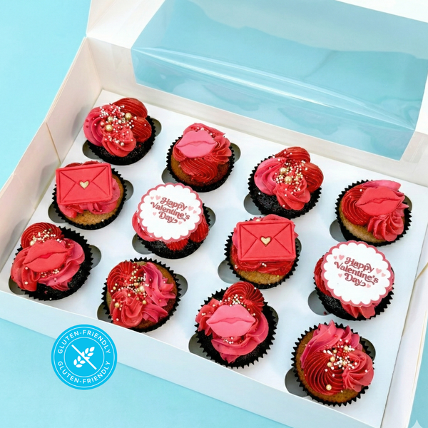 Valentine’s Day Cupcake Gift Box (GF)