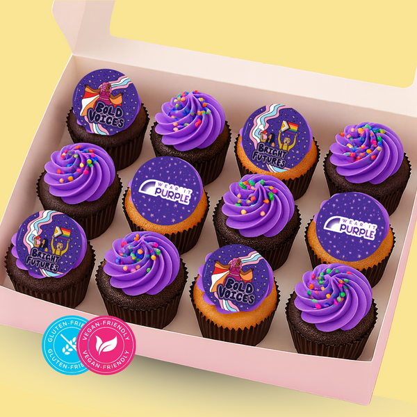 Wear it Purple Cupcakes (GFV)